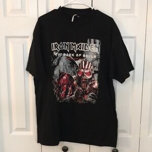 Iron Maiden Book of Souls World Tour 2016 Graphic T-Shirt